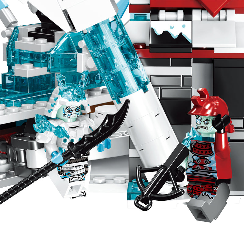Castle of the Forsaken Emperor building block set included parts