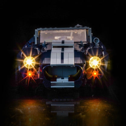 Built car model shown from another angle