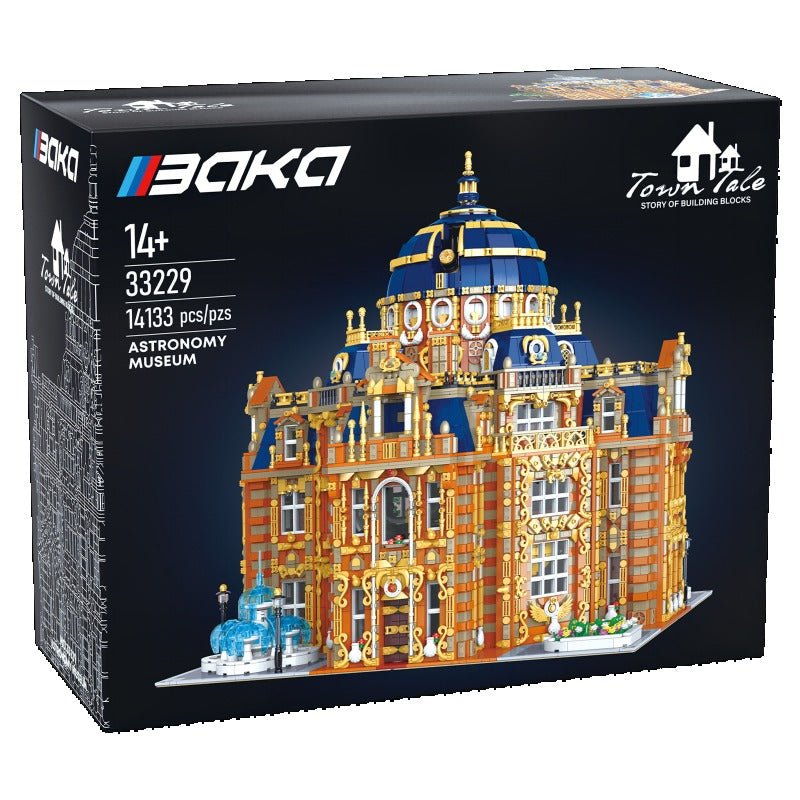 royal planetarium building block set full model overview