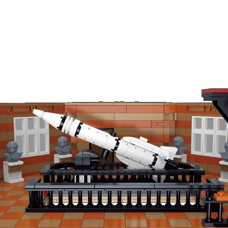 royal planetarium building block set front view