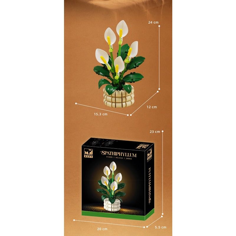 Plant building block set, gallery view