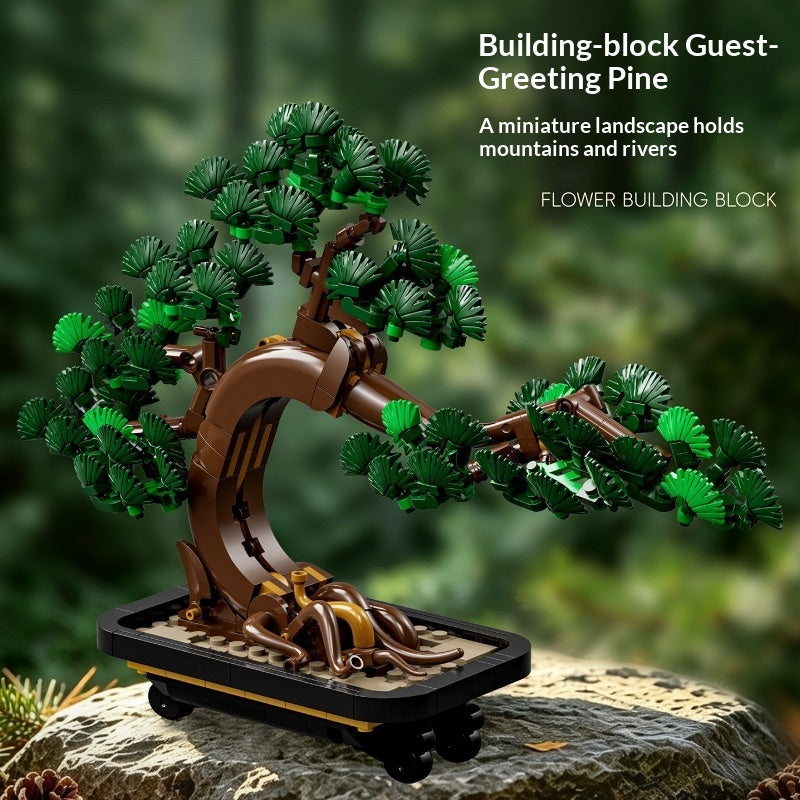 Plant building block set, top view