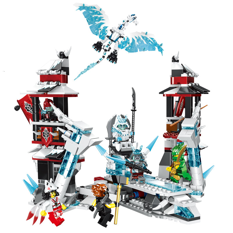 Castle of the Forsaken Emperor building block set full view