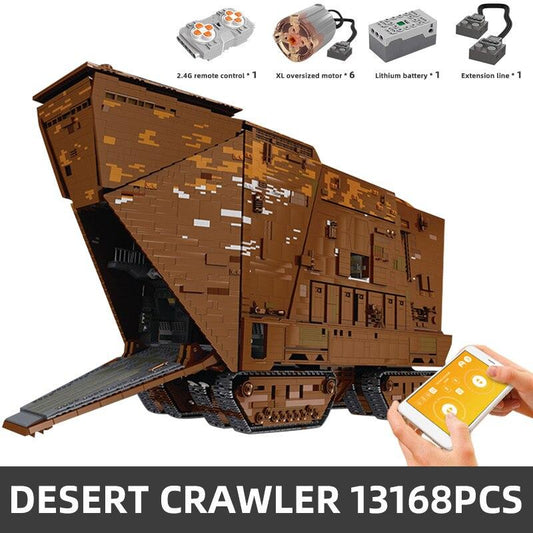 Sandcrawler building block set Mould King 21009 main view