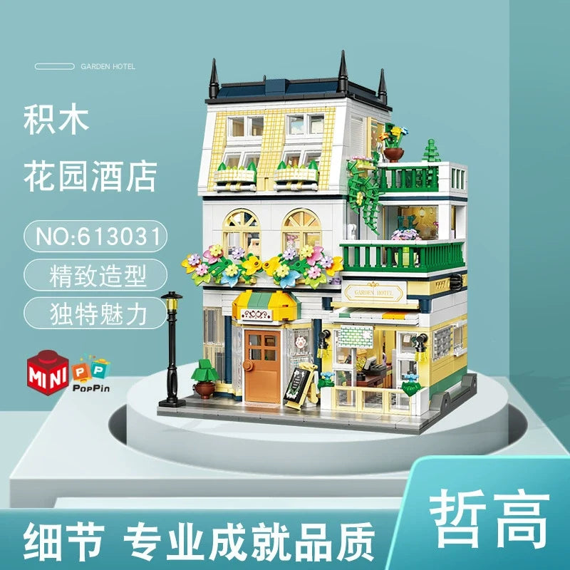 Micro brick manor shown from another angle