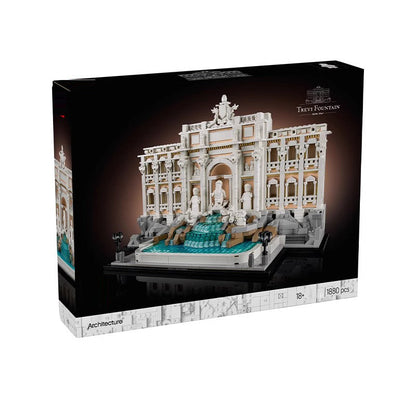 Trevi Fountain 1880-piece architecture building block set fully assembled