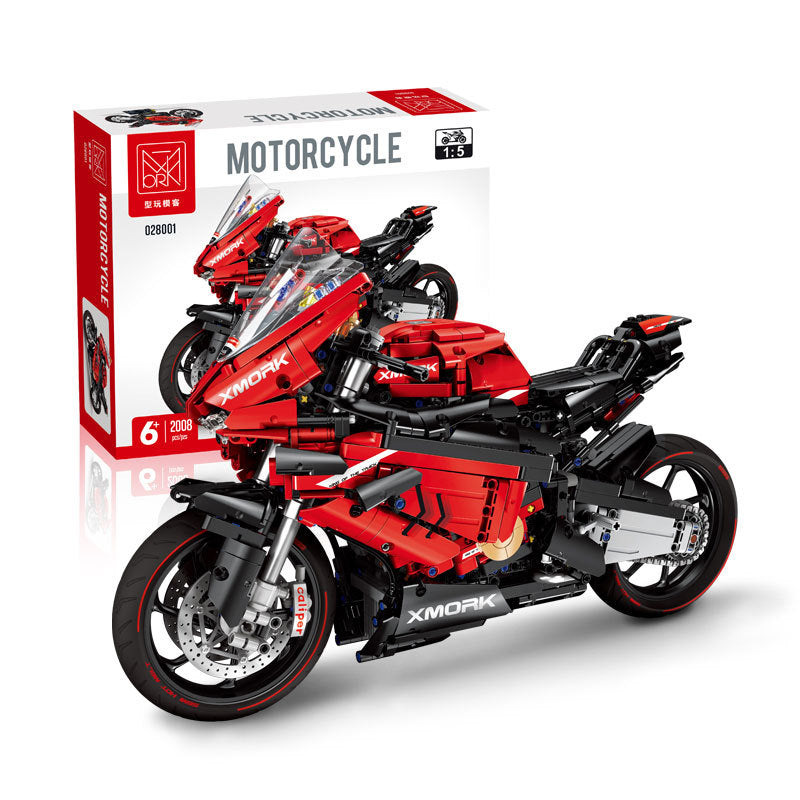Detail view of the XMORK 028001 building set