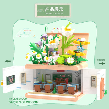 Garden of Wisdom building block set, front view