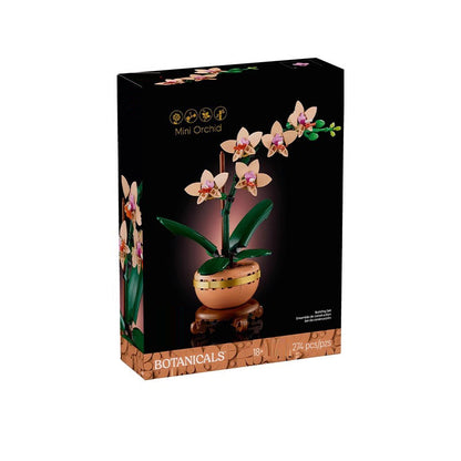 Mini orchid building block set – finished model