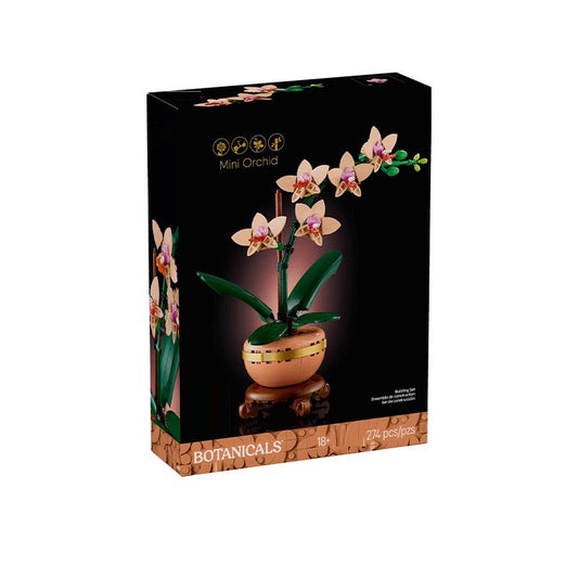 Mini orchid building block set – finished model