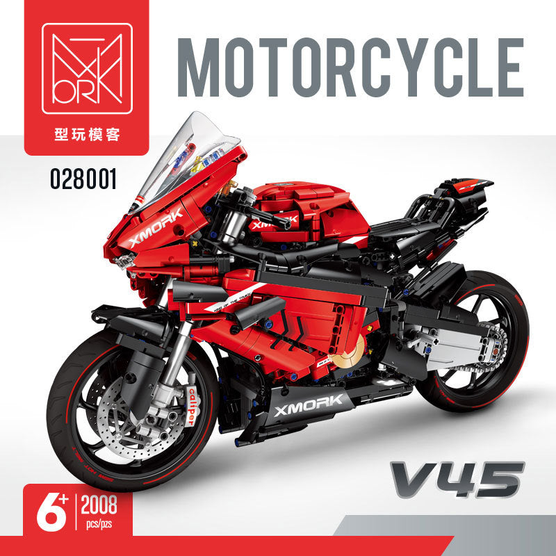 Ducayi V4S vehicle building block set main view