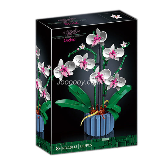 Orchid building block set – finished model
