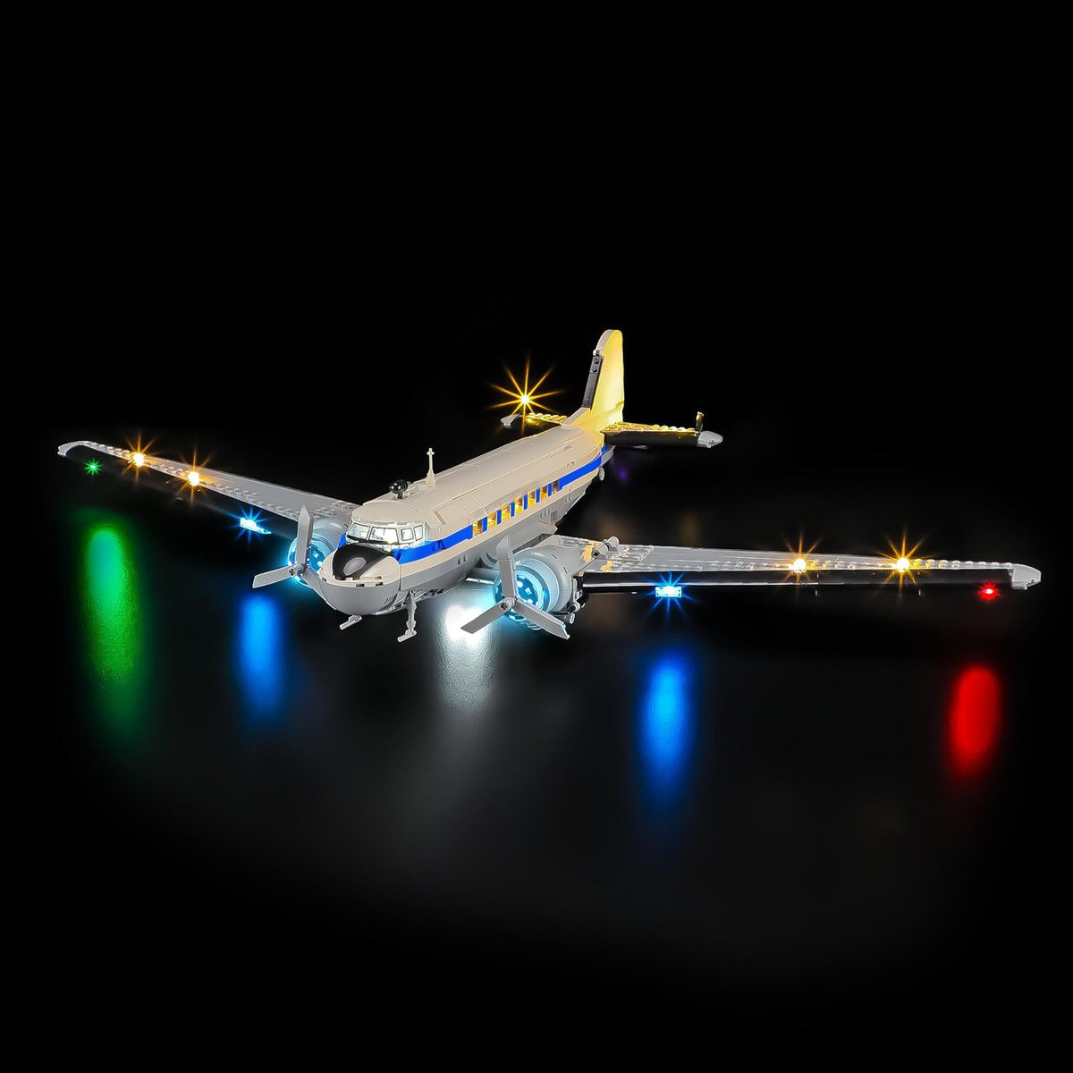 LED option image for the DC-3 airliner set