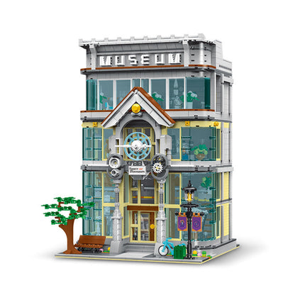 science museum building block set full model overview