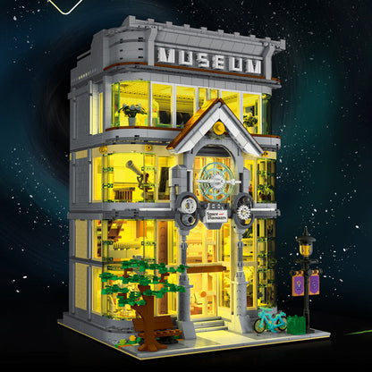science museum building block set side profile
