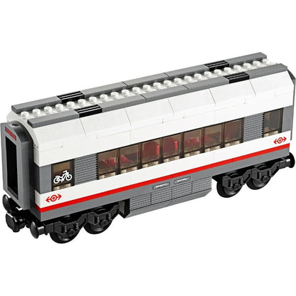 Alternate angle of the finished train model